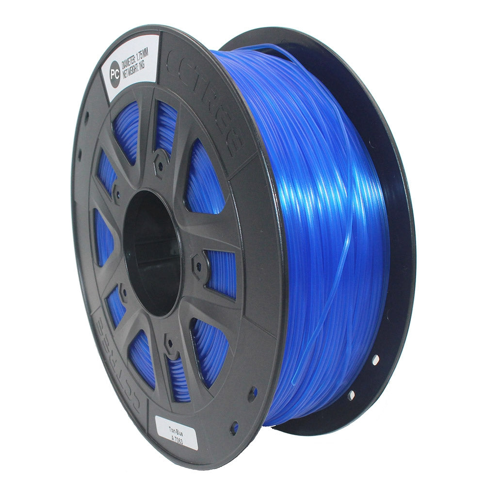 CCTREE 3D Printer PC 1.75MM Filament 1kg Spool Blue for Creality CR10S Anet A8