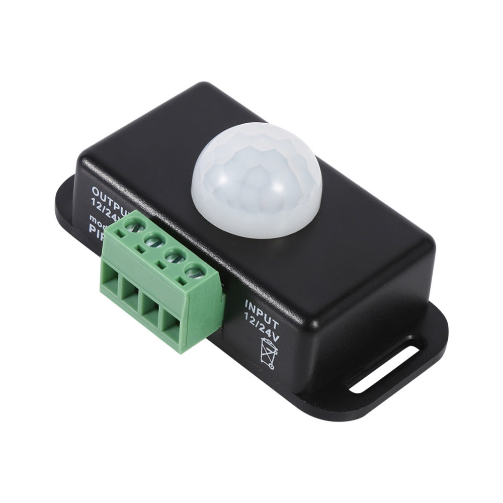 DC 12V/24V Body Infrared PIR Motion Sensor Switch For LED Light Strip Automatic