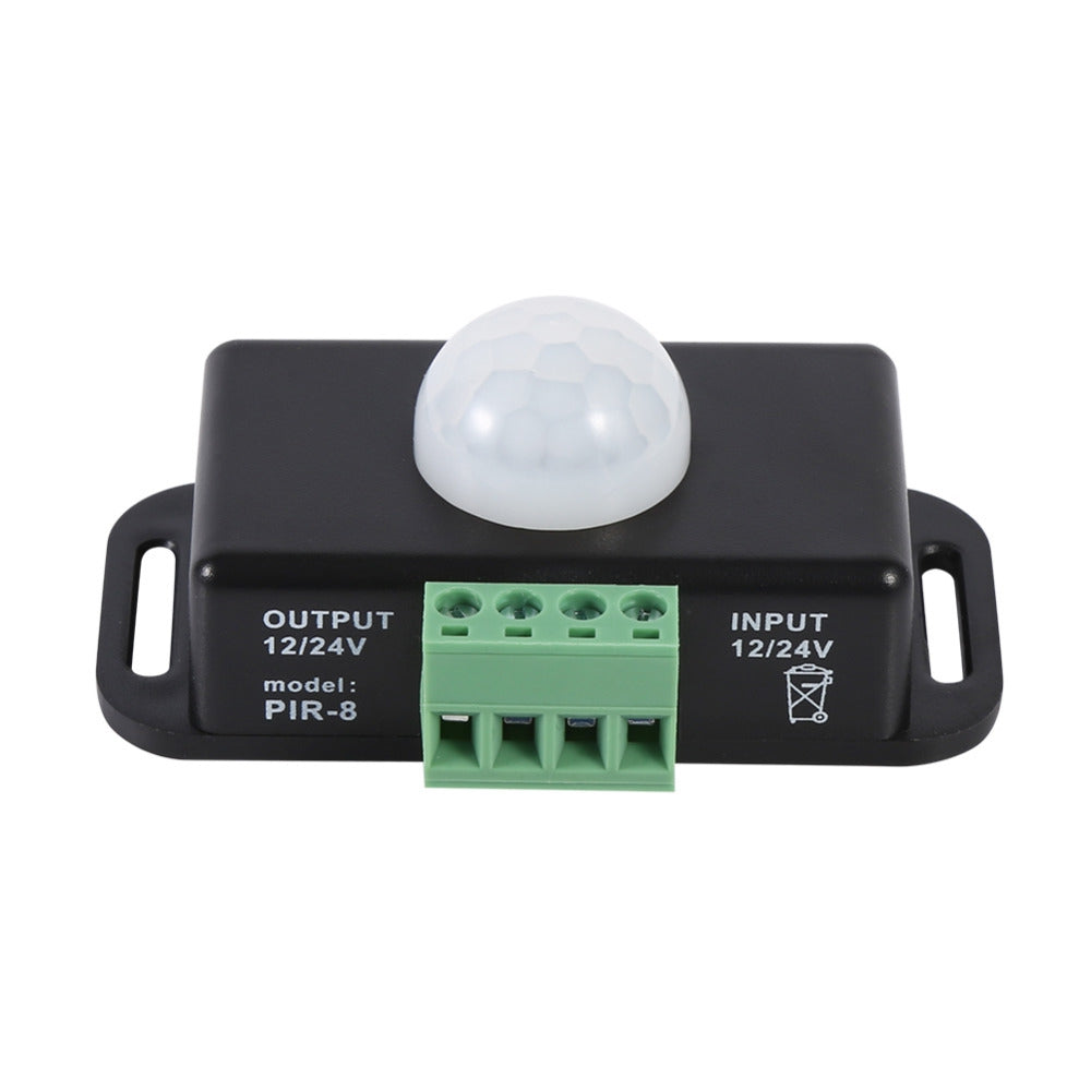 DC 12V/24V Body Infrared PIR Motion Sensor Switch For LED Light Strip Automatic