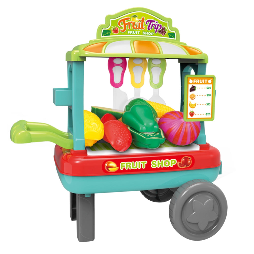 Children Play House Longan Fruit Cart Toys Gift Box
