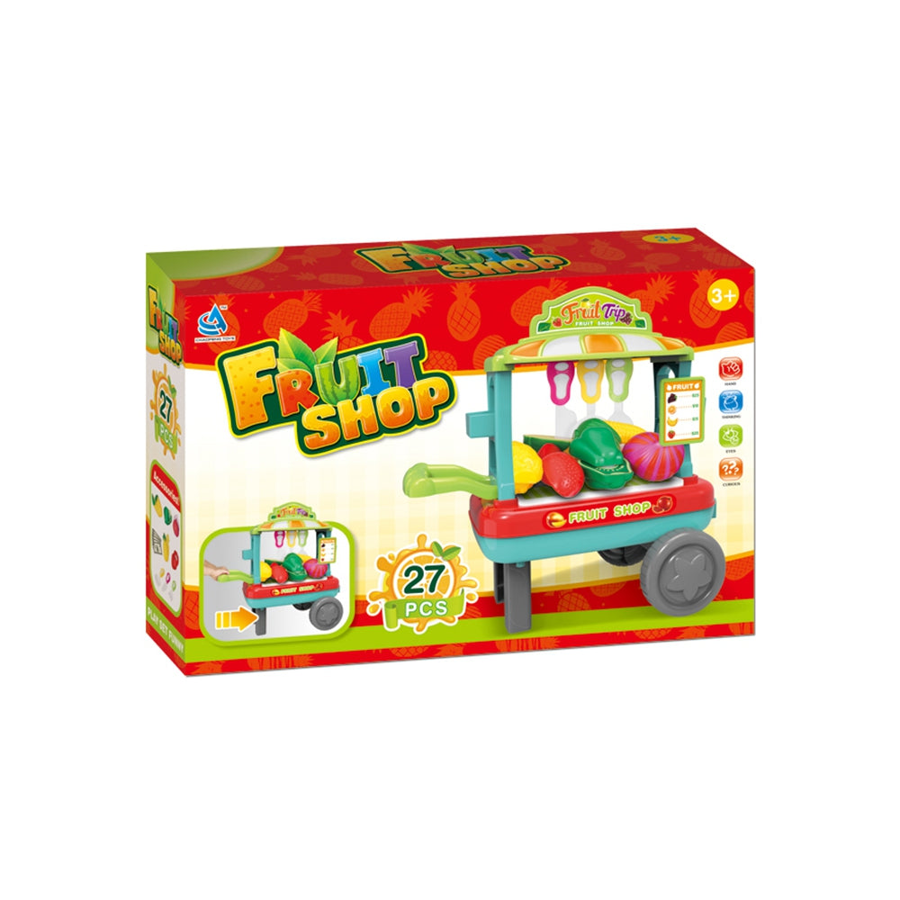 Children Play House Longan Fruit Cart Toys Gift Box