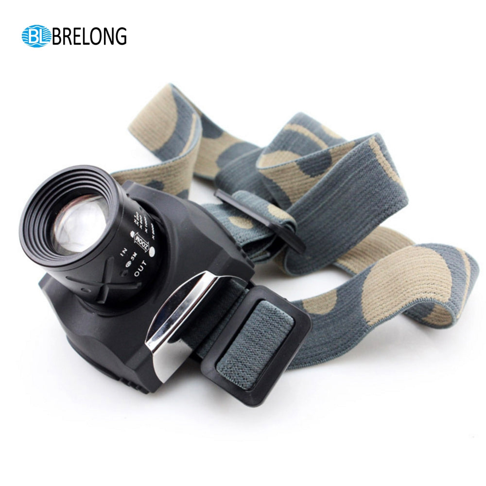 BRELONG LED Headlight Rechargeable Flashlight US