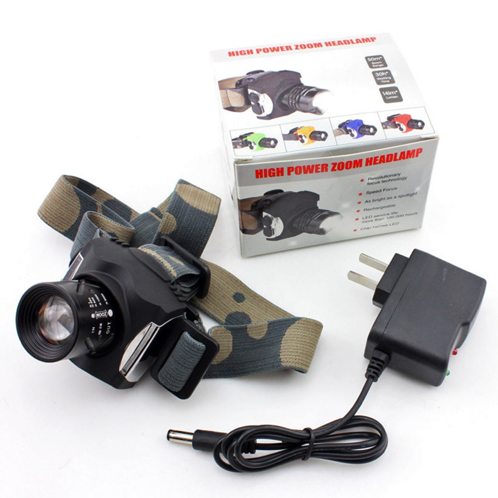 BRELONG LED Headlight Rechargeable Flashlight US