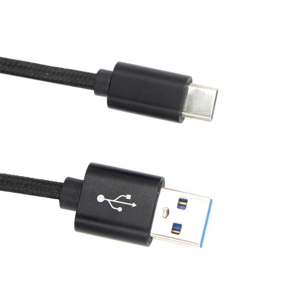 2PCS Quick Charge USB3.1 Type-C To USB 3.0 Charging Data Transfer Cables (25cm)