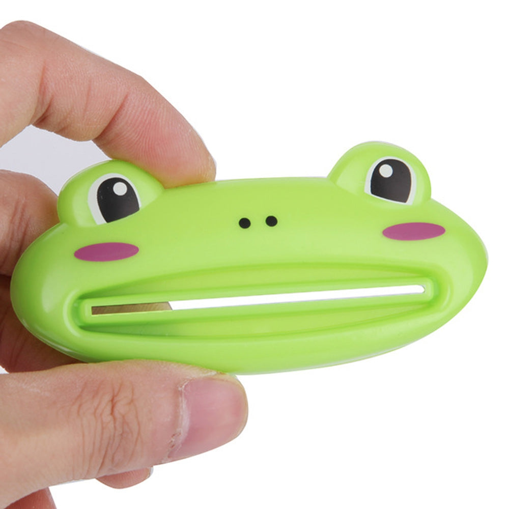 Animal Shaped Plastic Toothpaste Dispenser Cartoon Toothpaste Squeezer Tube Rolling Holder Squeezer