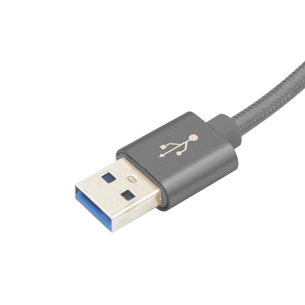 2PCS Quick Charge USB3.1 Type-C To USB 3.0 Charging Data Transfer Cables (25cm)