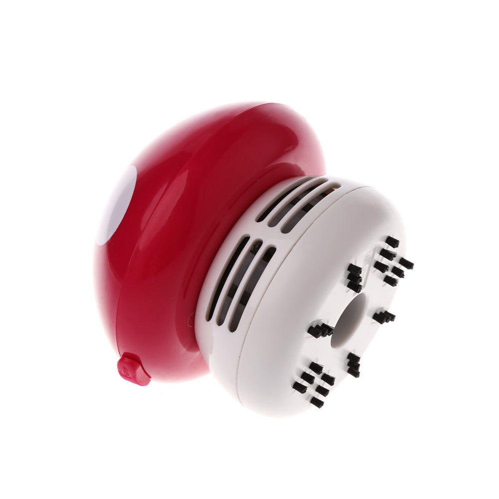 Creative Desktop Vacuum Cleaner Cartoon Mushroom Mini Dust Collector Household Computer Keyboard...