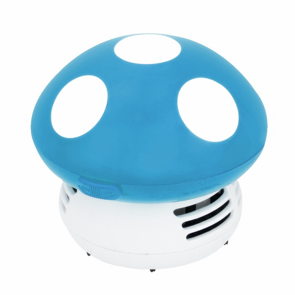 Creative Desktop Vacuum Cleaner Cartoon Mushroom Mini Dust Collector Household Computer Keyboard...