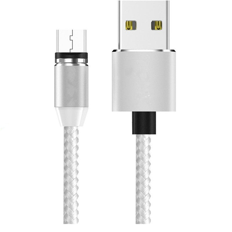 1M Cable for Micro USB V8 LED Magnetic USB Charger Magnetic Adapter