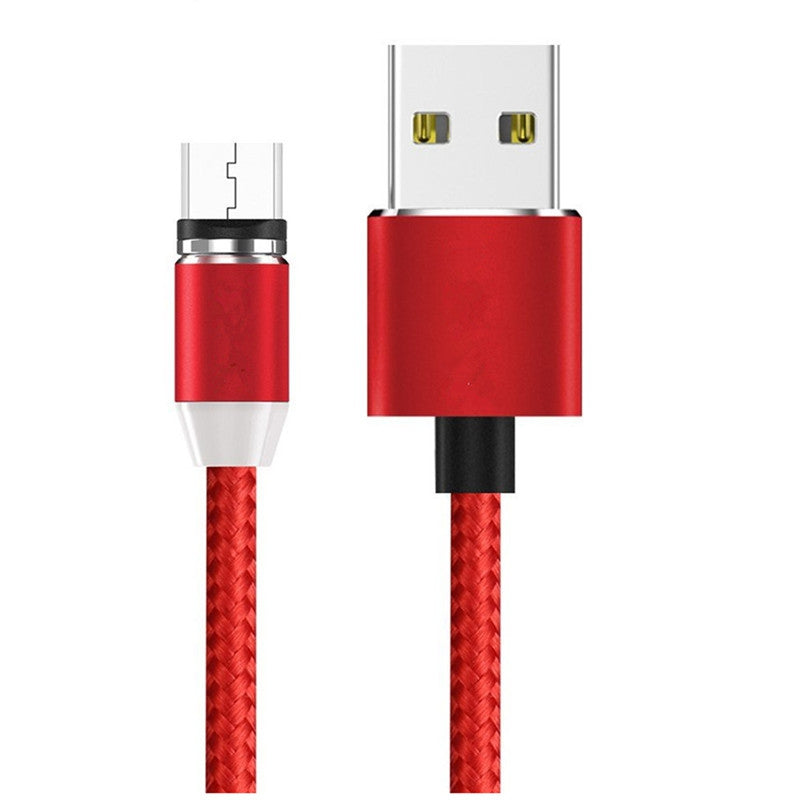 1M Cable for Micro USB V8 LED Magnetic USB Charger Magnetic Adapter