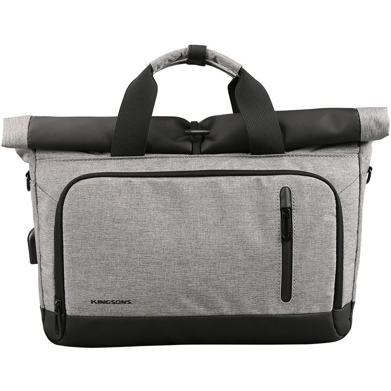 Casual Portable Shoulder External Usb Charging Interface Frivolous Computer Bag