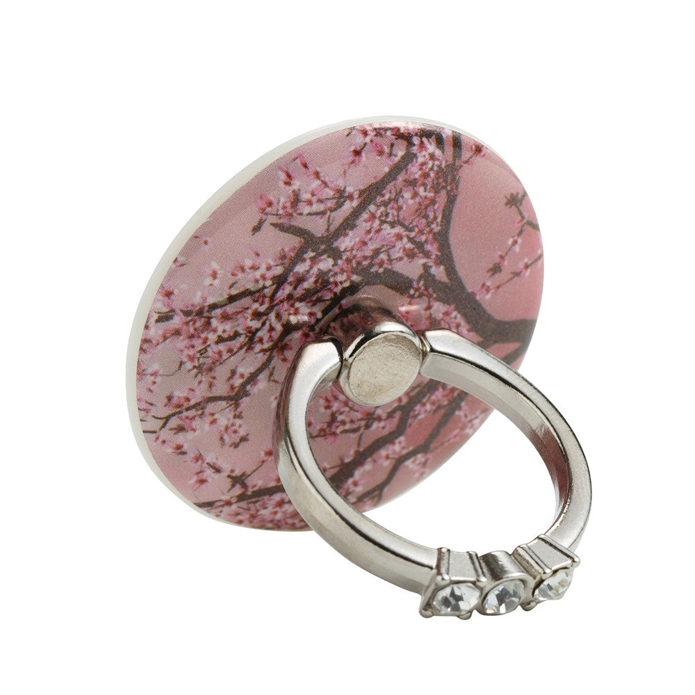 Cherry Retro Pattern Ring Holder for Phone