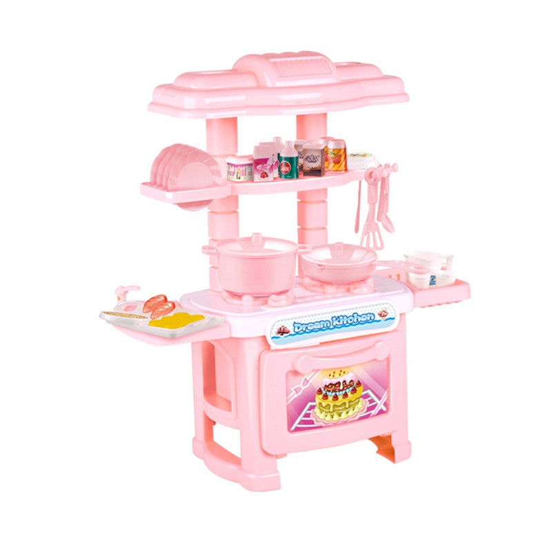 Cooking Utensils Kitchen Toys Suit Girl Simulation