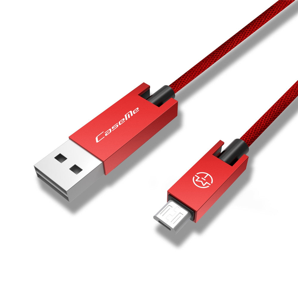 CaseMe Micro USB Data Fast Charging Cable for Android 0.25M