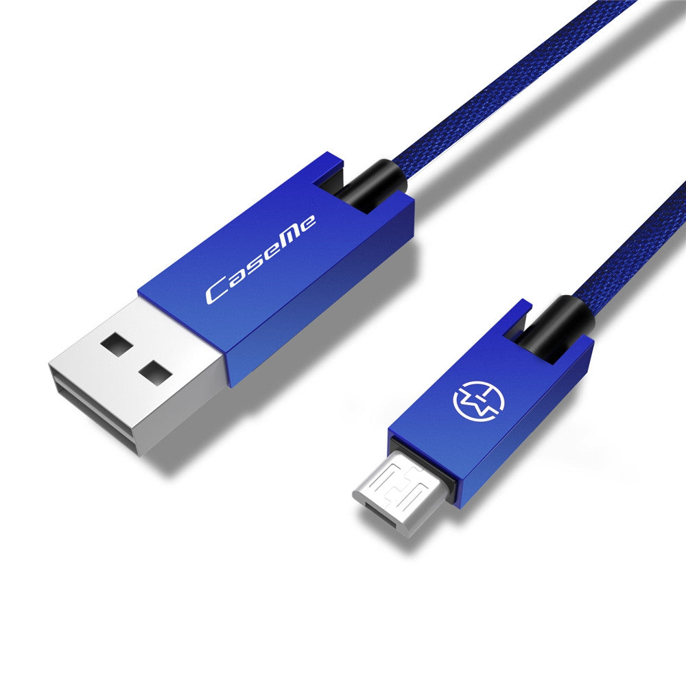 CaseMe Micro USB Data Fast Charging Cable for Android 0.25M