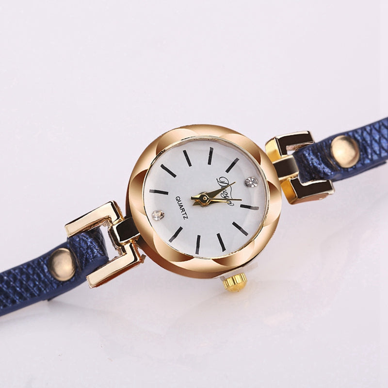 DUOYA D202 Women Fashion Watch Gold Watch Quartz Watch