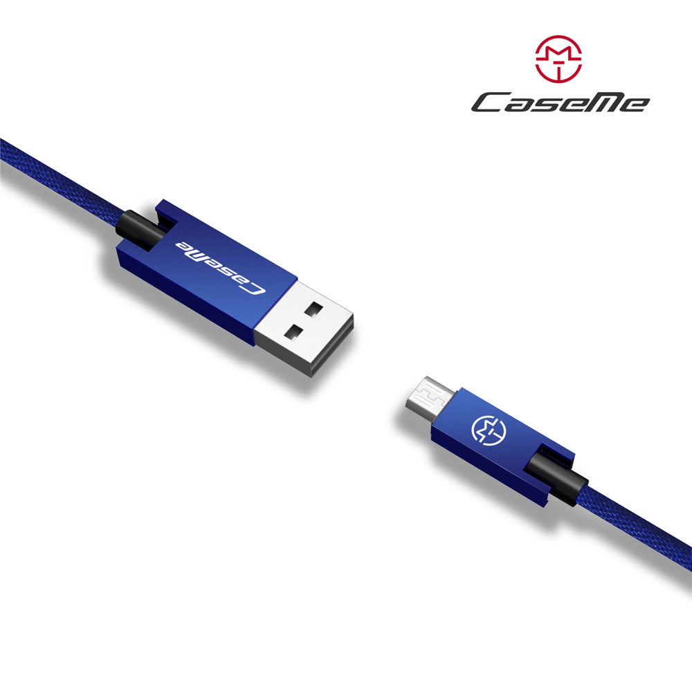 CaseMe Micro USB Data Fast Charging Cable for Android 0.25M