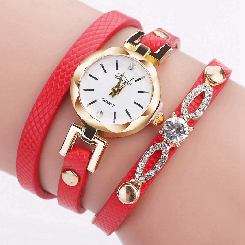 DUOYA D202 Women Fashion Watch Gold Watch Quartz Watch