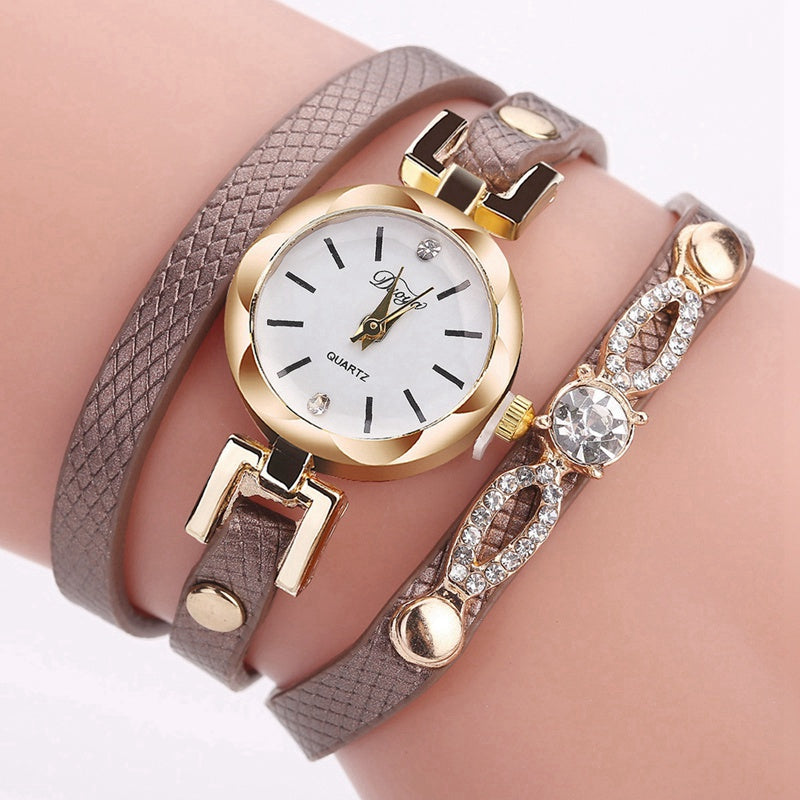 DUOYA D202 Women Fashion Watch Gold Watch Quartz Watch