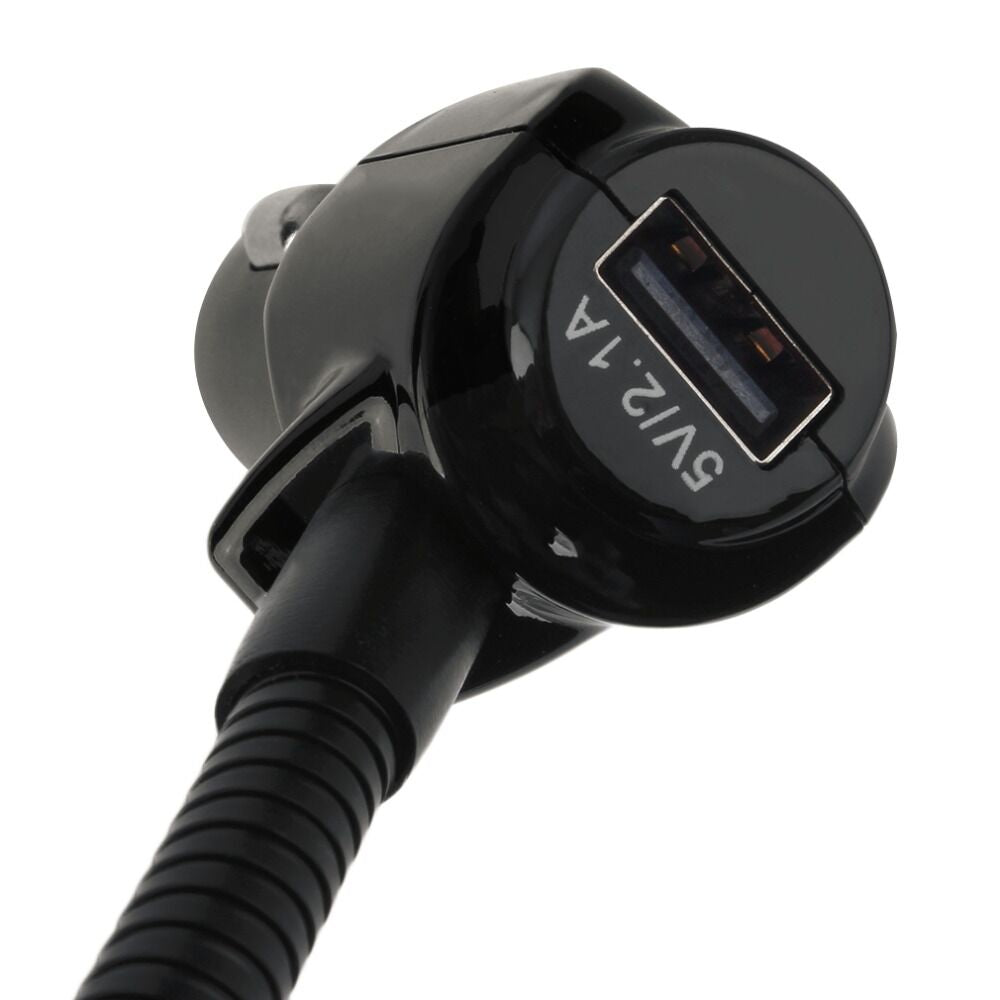 Bluetooth FM Transmitter Wireless In-Car Radio Transmitter Adapter /w USB Car Charger AUX Input ...
