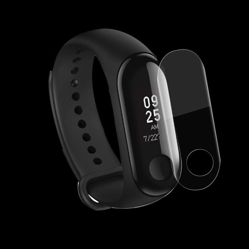 2pcs Clear Screen Protector Protective Film Guard for Xiaomi Mi Band 3 Watch