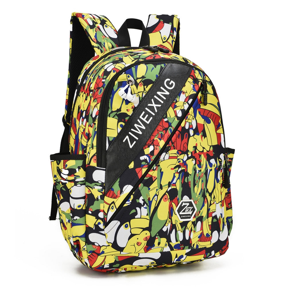 Camouflage Backpacks For Teenage Girls Casual School Shoulder Bags Waterproof Printing Backba......