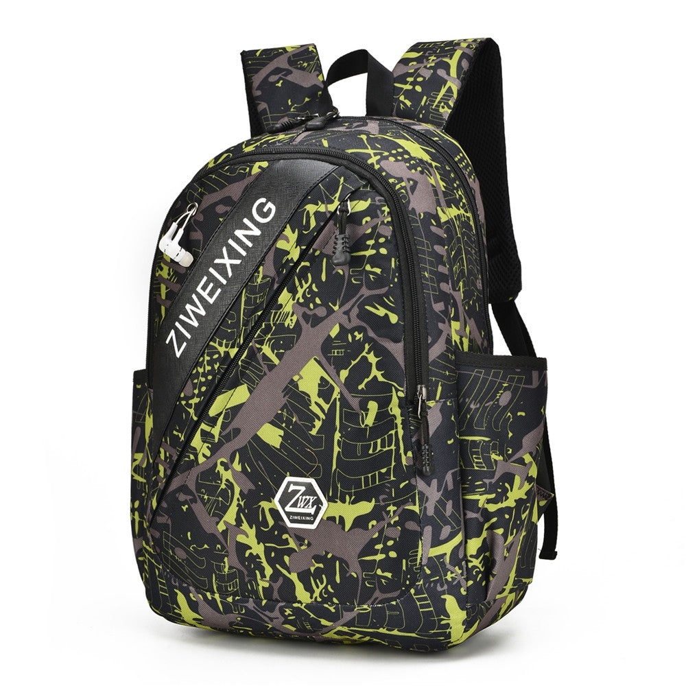 Camouflage Backpacks For Teenage Girls Casual School Shoulder Bags Waterproof Printing Backba......