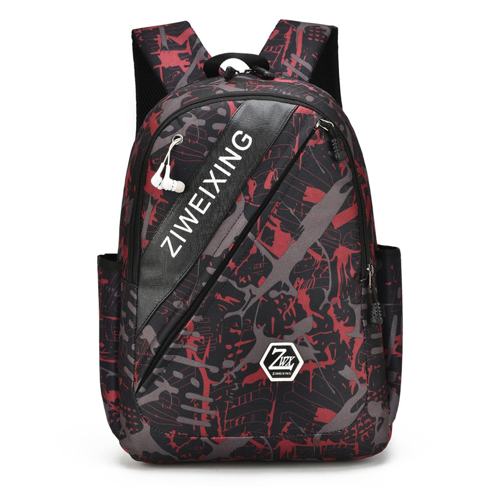 Camouflage Backpacks For Teenage Girls Casual School Shoulder Bags Waterproof Printing Backba......