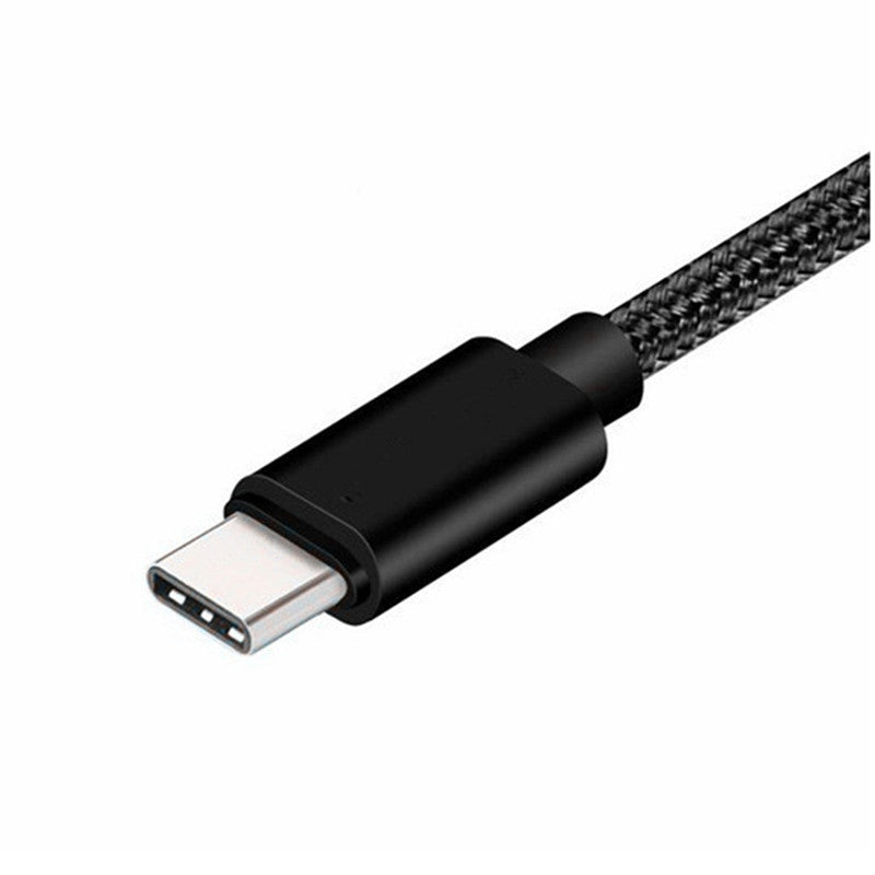Cable for Type-C High Quality USB Charger Braided Cord Extra Long 1m