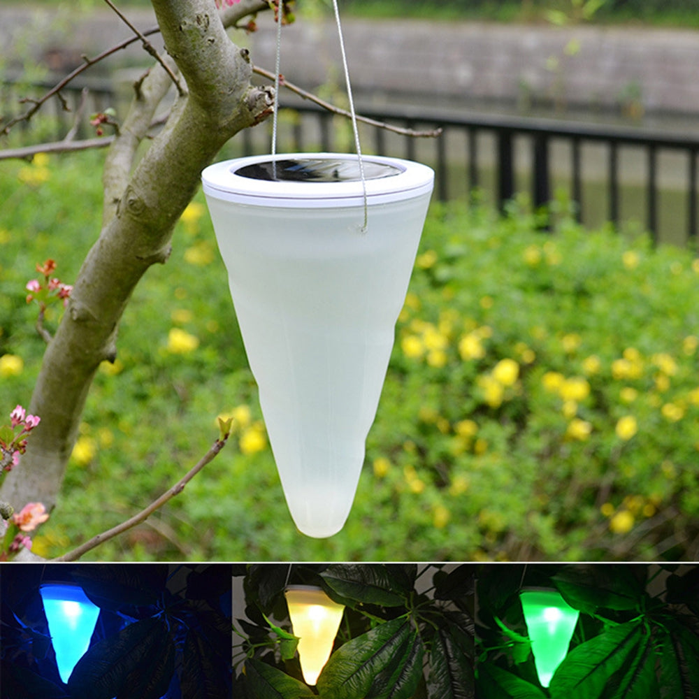 BRELONG Solar Garden Hanging Light Outdoor Landscape Waterproof Lamp  1pcs