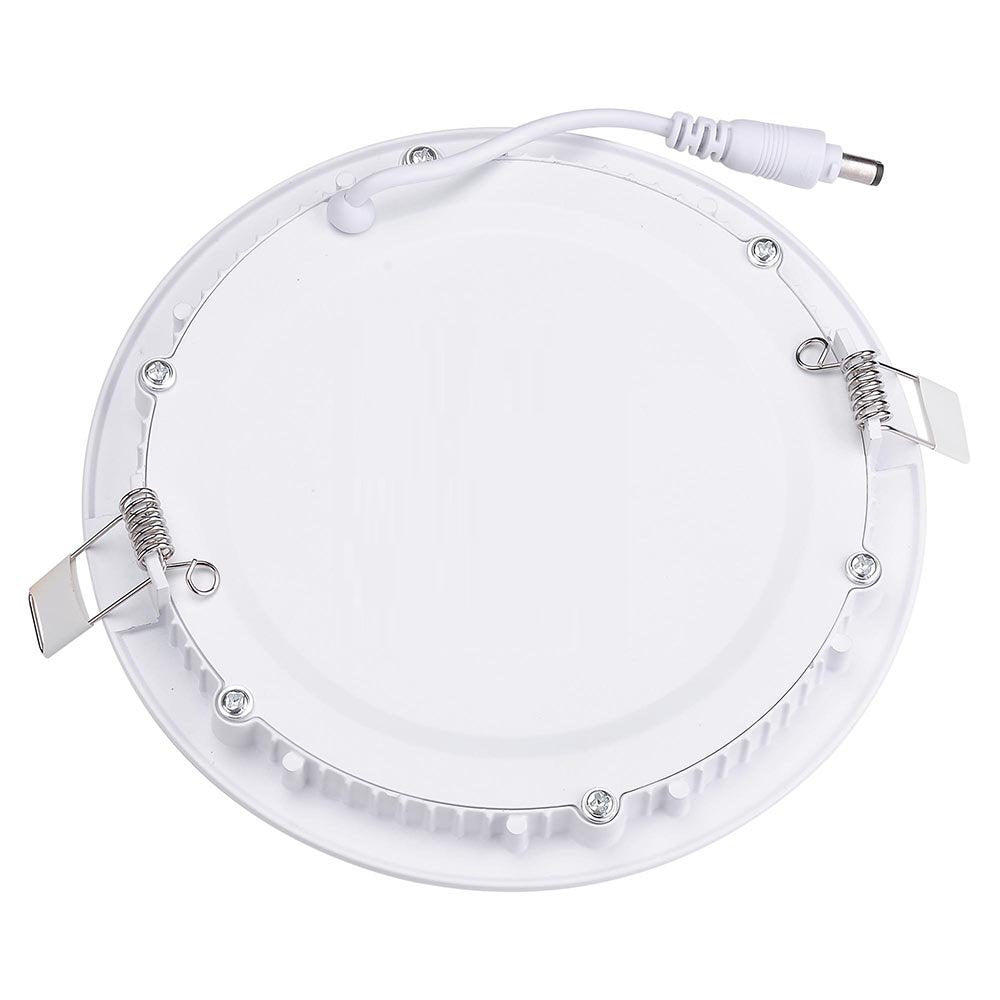 6W Dimmable Round Flat LED Panel Light Lamp Ultra-thin LED Recessed Ceiling Light 5PCS