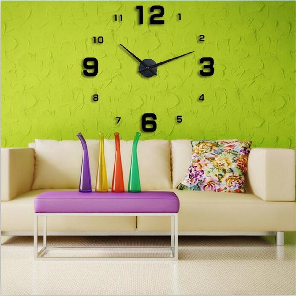 DIY Creative Living Room Decoration Wall Clock