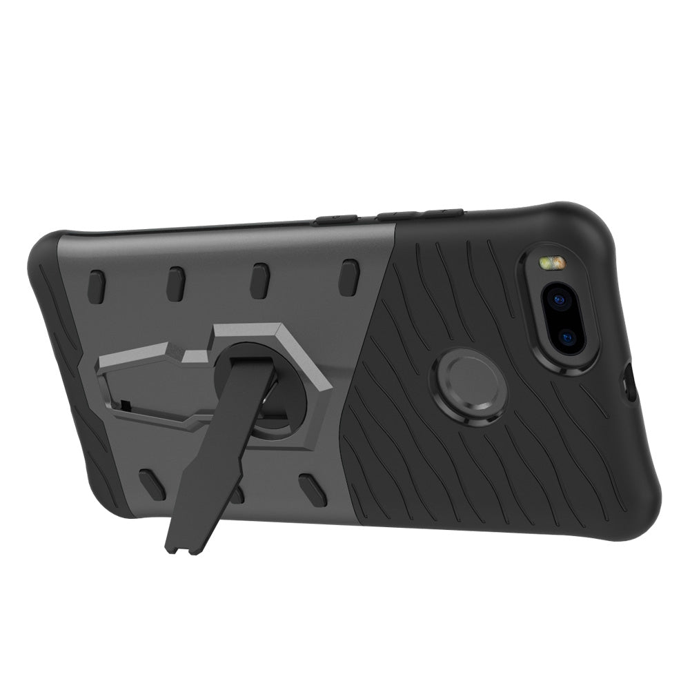 ASLING TPU Bumper PC Cover Kickstand Case for Xiaomi A1