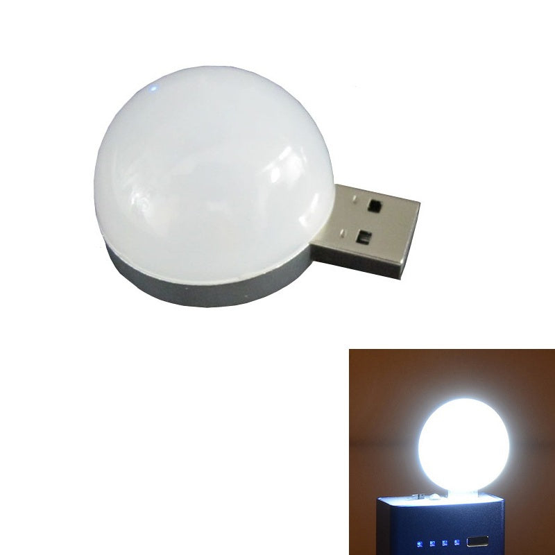 1PC 2W White USB Mini Lamp Night Light 6LED DC5V SMD 200LM for Laptop Power Bank Decorative