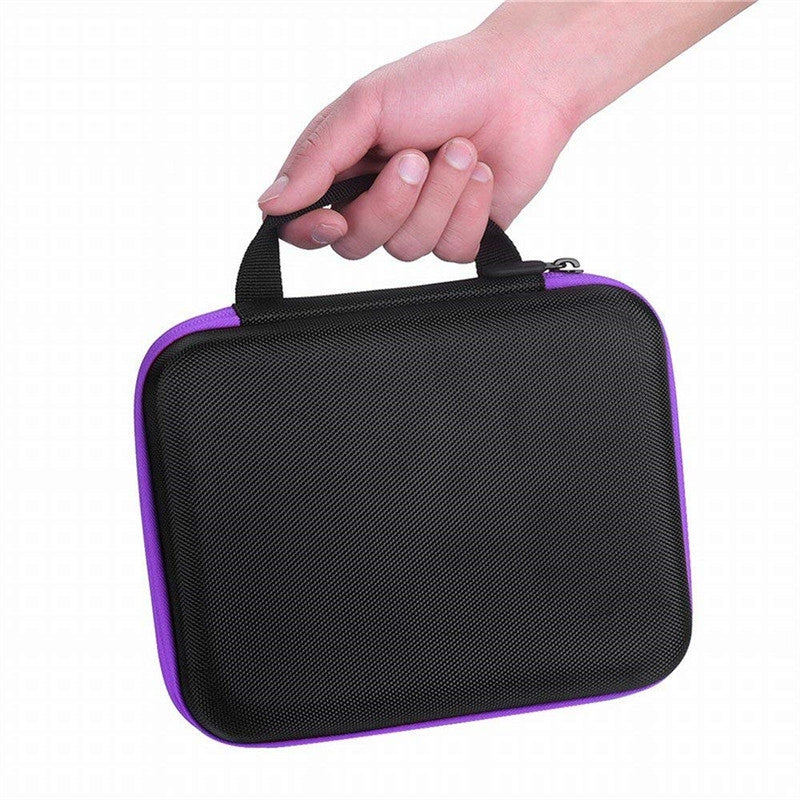 Carrying Case  Hard Shell Exterior EVA Essential Oils Storage