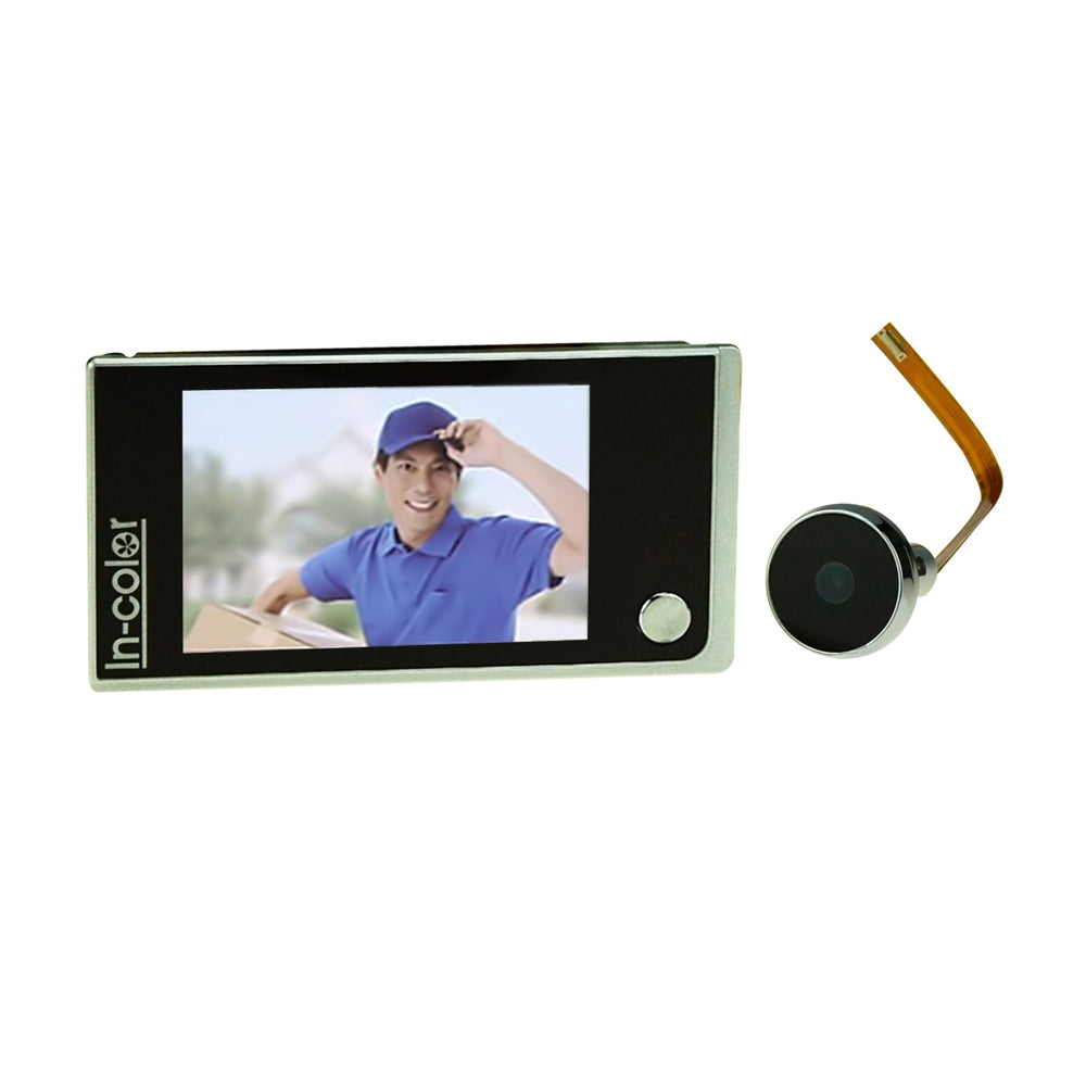 3.5 Inch Single-Button Smart Digital Peephole Camera Door Viewer