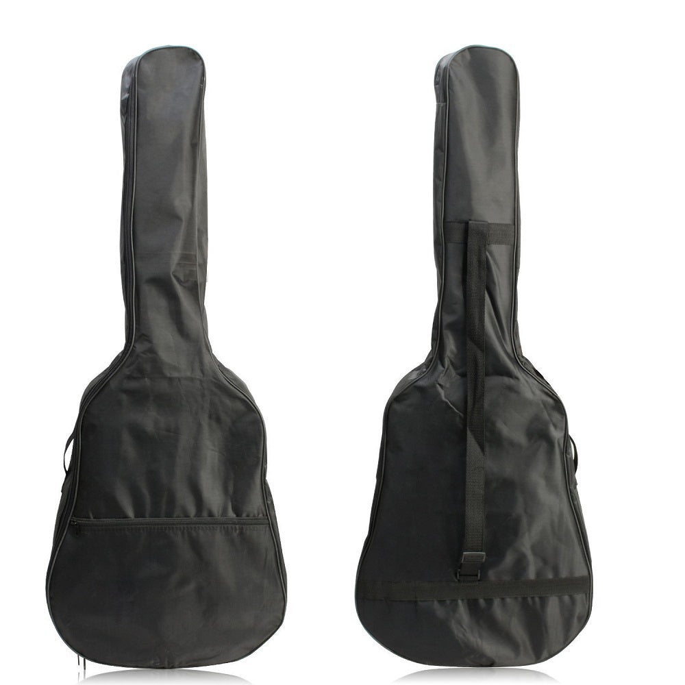 41 Inch Waterproof Nylon Acoustic Guitar Gig Bag Soft Case Cover Black