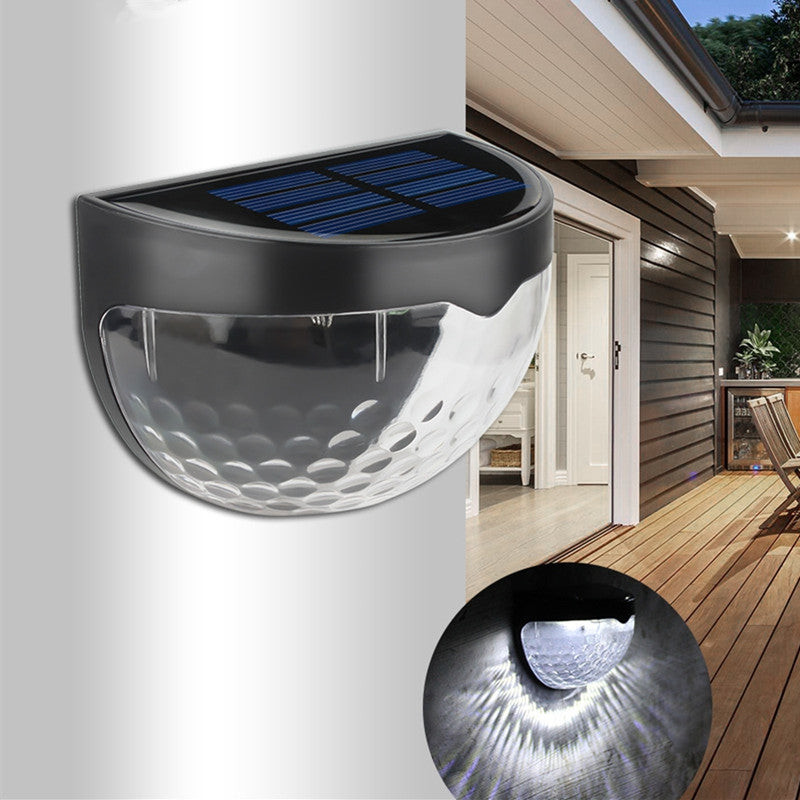 4PCS Solar-powered Weatherproof Wireless LED Outdoor Lamp