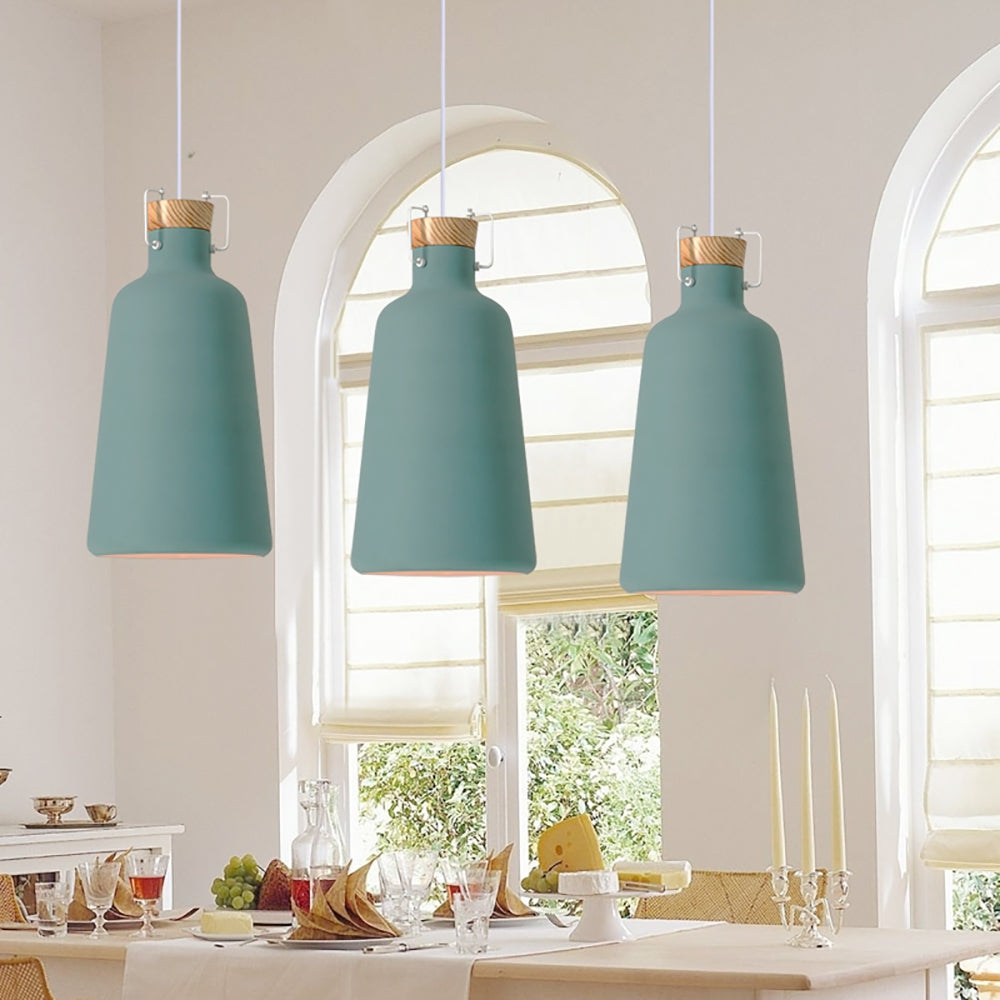 BOCD001L - 24 Nordic Color Pendant Light E27 AC 220V