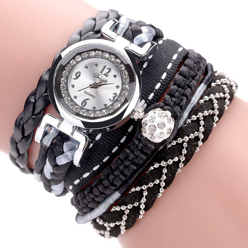 DUOYA D158 Ladies Bracelet Watch Fashion Women Watch Vintage Collection