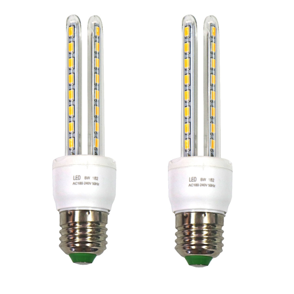 2PCS E27 5730SMD 32LED 8W 540LM 2U Energy Saving Lamp