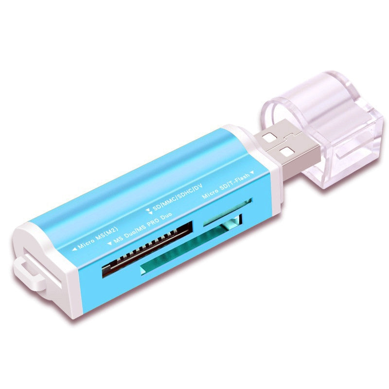 4 in1 USB 2.0 Card Reader SD / Micro SD / TF / MS / M2