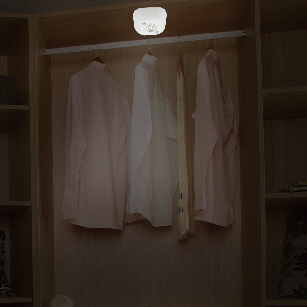 BRELONG  LED Light-controlled Human Sensor Paste Wall Lamp