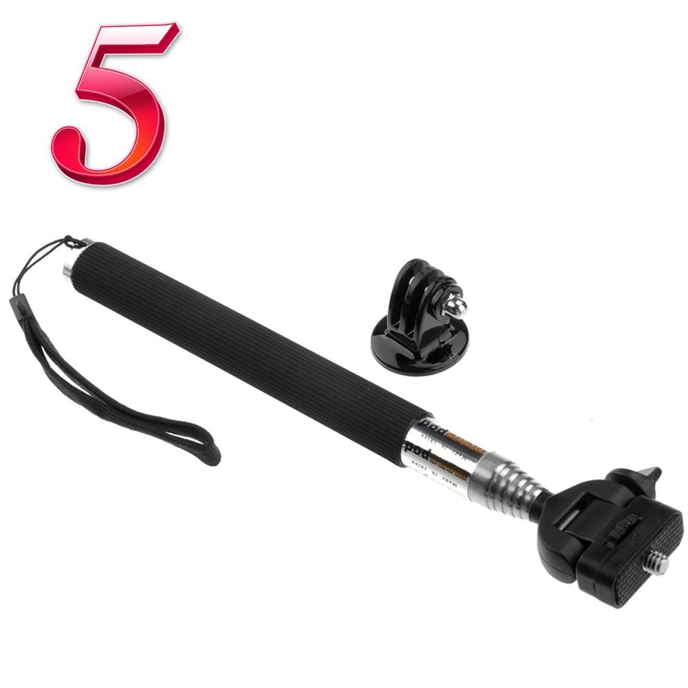 7 In 1 Chest Head Strap Floating Hand Grip Monopod Mount Accessories Kit for Gopro Hero 1 2 3 3+...