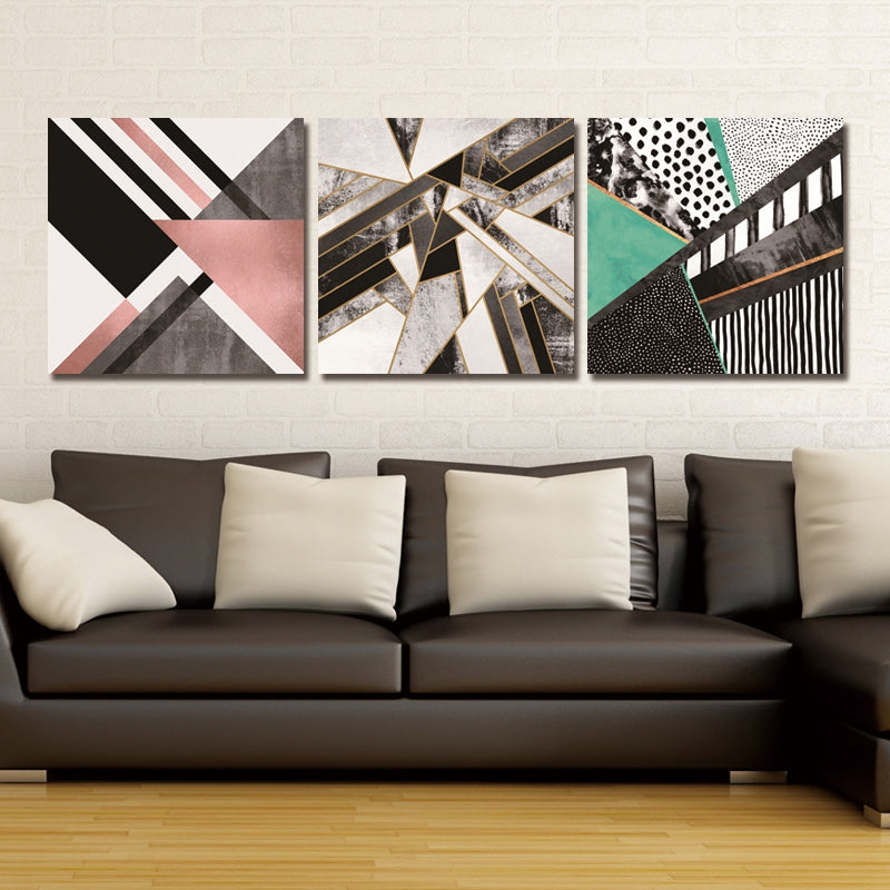 DYC 10045 3PCS Abstract Print Art Ready to Hang Paintings