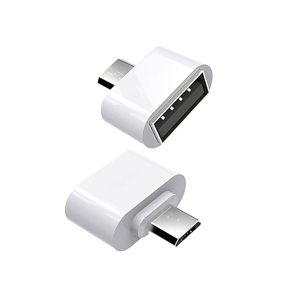 2pcs Micro USB to USB 2.0 OTG Adapter