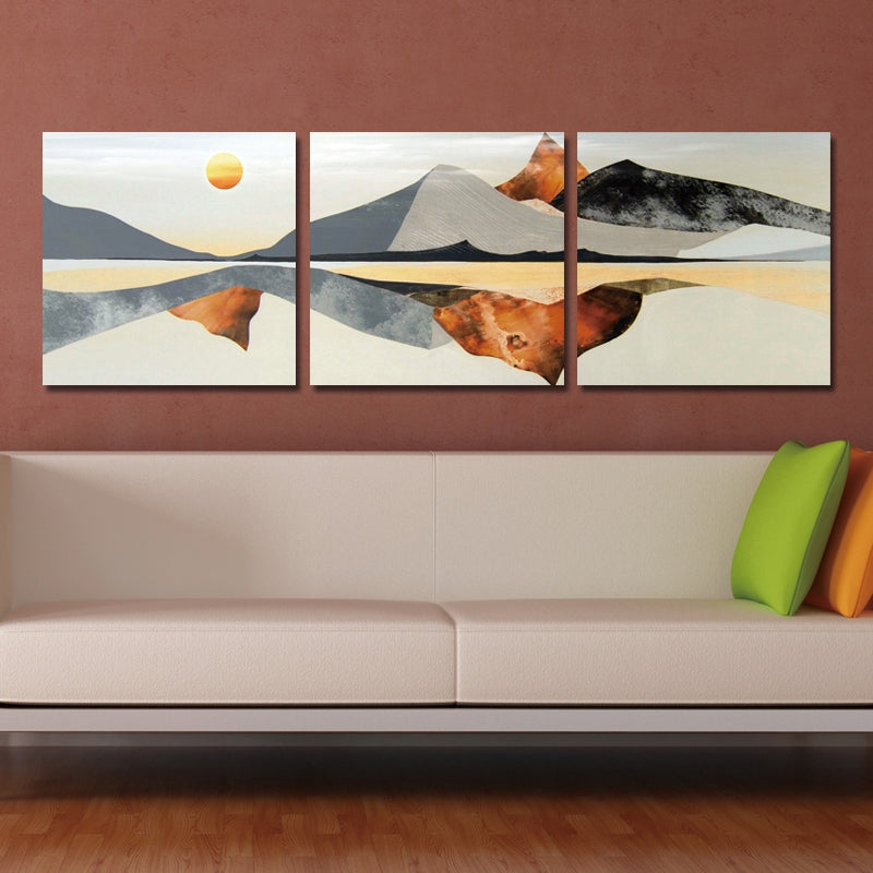 DYC 10046 3PCS Abstract Landscape Print Art Ready to Hang Paintings