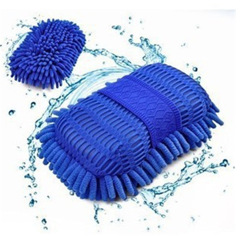 Car Vehicle Coral Velvet Cleaning Wash Gloves Accessory Tool