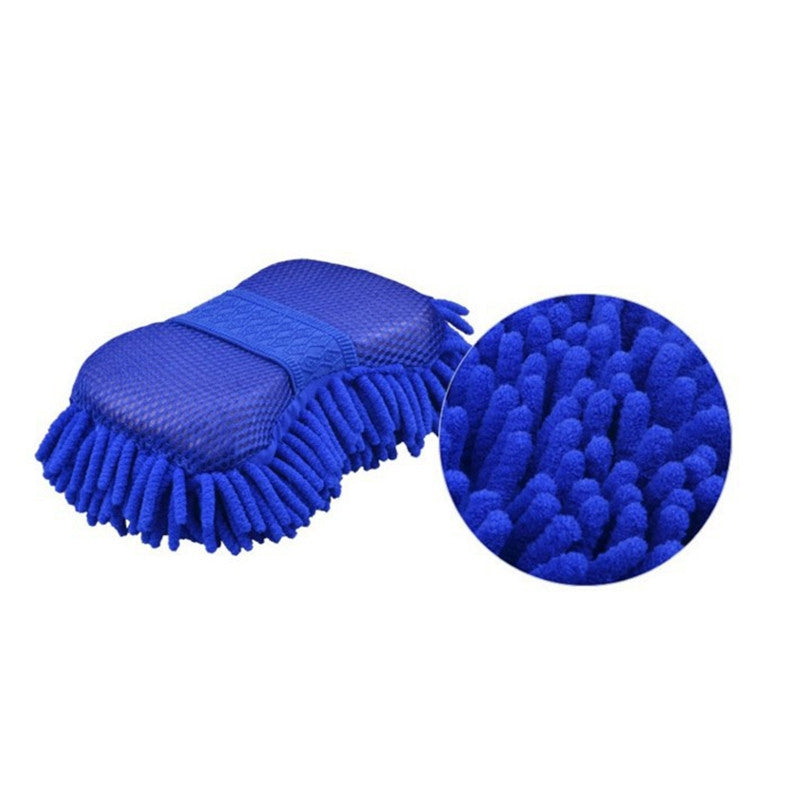 Car Vehicle Coral Velvet Cleaning Wash Gloves Accessory Tool