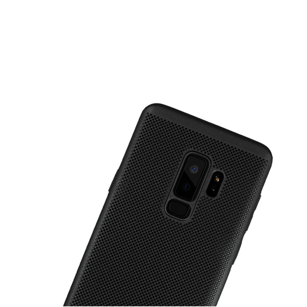 Case for Samsung Galaxy S9 Plus Heat Dissipation Ultra-Thin Frosted Back Cover Solid Color Hard PC